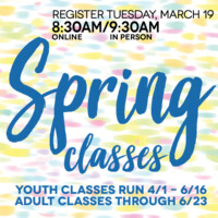 Spring Class Schedules